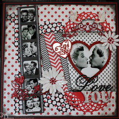 Retro Romance - A DT Project for Gina's Designs