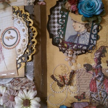 Chipboard Mini Album Armoire