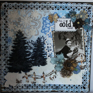 Baby it&#039;s Cold Outside - DT Project for Gina&#039;s Designs