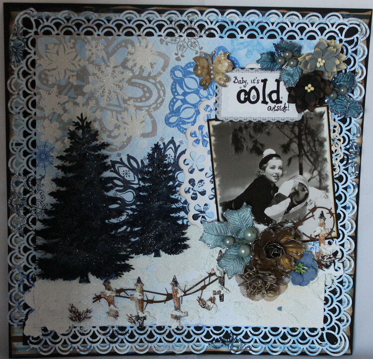Baby it&#039;s Cold Outside - DT Project for Gina&#039;s Designs