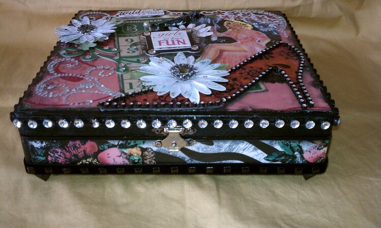 DT Project - Pinup Cigar Box