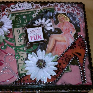 DT Project - Pinup Cigar Box - Top View