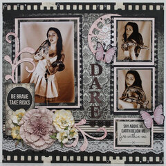 "Dare You" with Scraps of Darkness February Kit