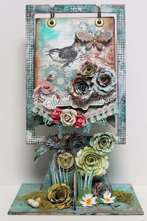 DT project for Ephemera&#039;s Vintage garden - Mini Album