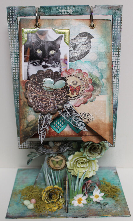 DT project for Ephemera&#039;s Vintage garden - Mini Album