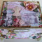 Vintage Sewing Themed Altered Cigar Box