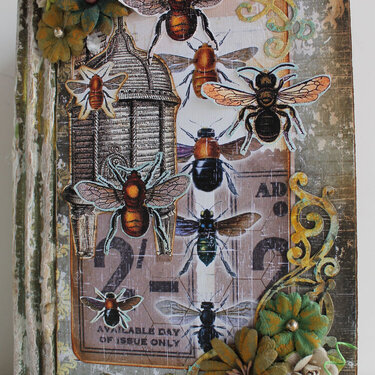 Bee Book for Ephemera's Vintage Garden