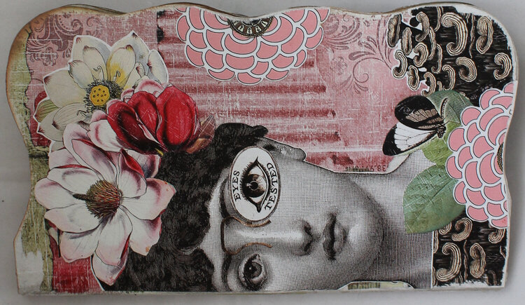 Altered Board Book for Ephemera&#039;s Vintage Garden