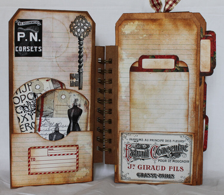 Journal from Large tags for Ephemera&#039;s Vintage Garden