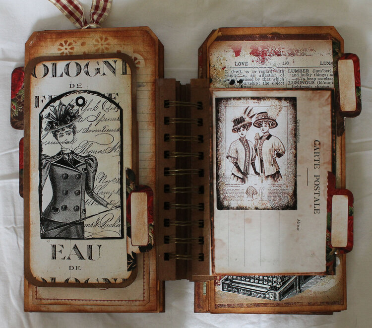 Journal from Large tags for Ephemera&#039;s Vintage Garden