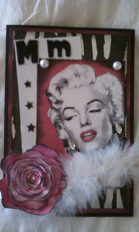 Marilyn Monroe Card Swap