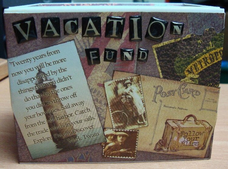 Vacation Fund Coin Box