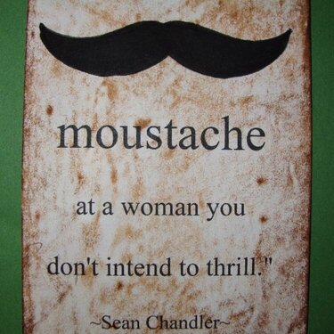 Theme Thursday Challenge  Moustache/Beard!