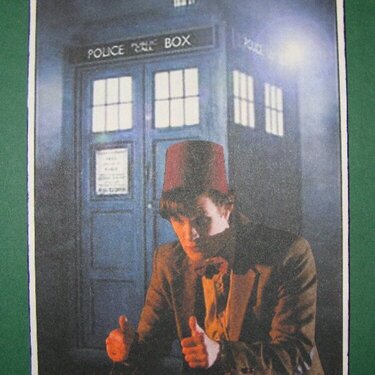 Doctor Who Postcard