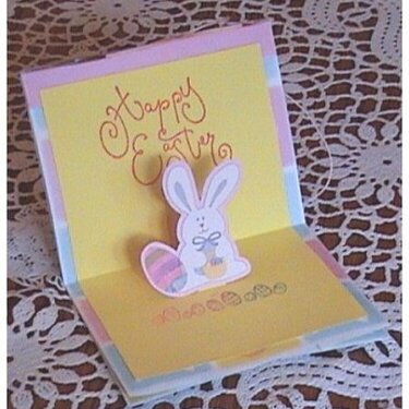 Easter Paperbag pop-up cards