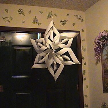 3-D snowflake