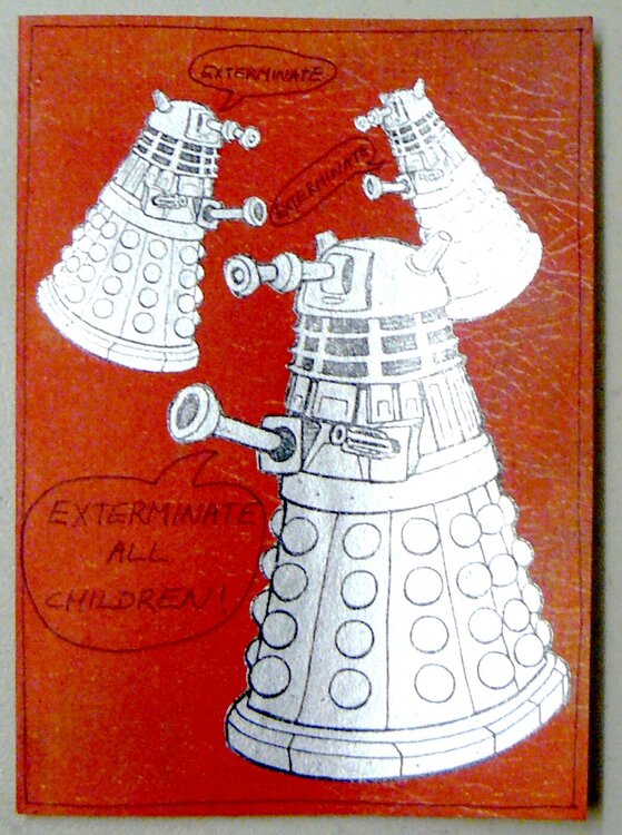 Dalek card