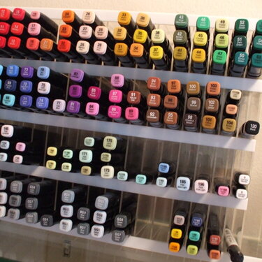 Marker Storage - Copic or Shinhan Marker