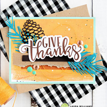 Give Thanks Fall Card