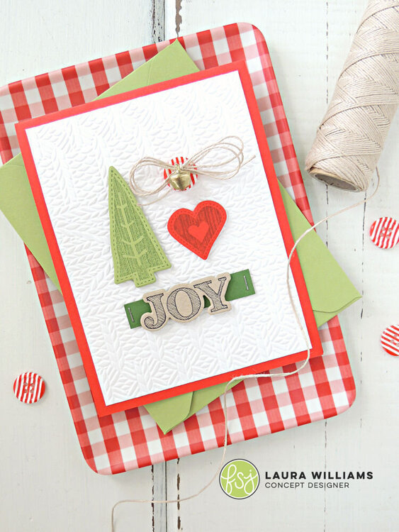 Simple Christmas Joy Card