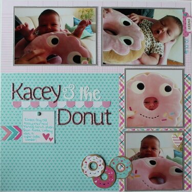 Newborn with Donut