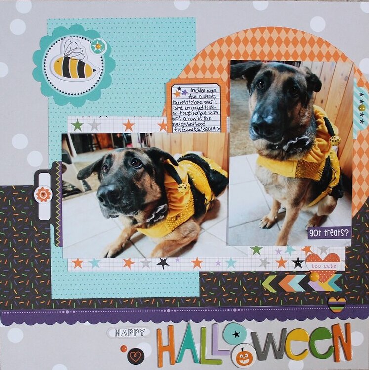 Bumblebee Halloween Puppy