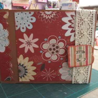 My paper bag mini album!!!