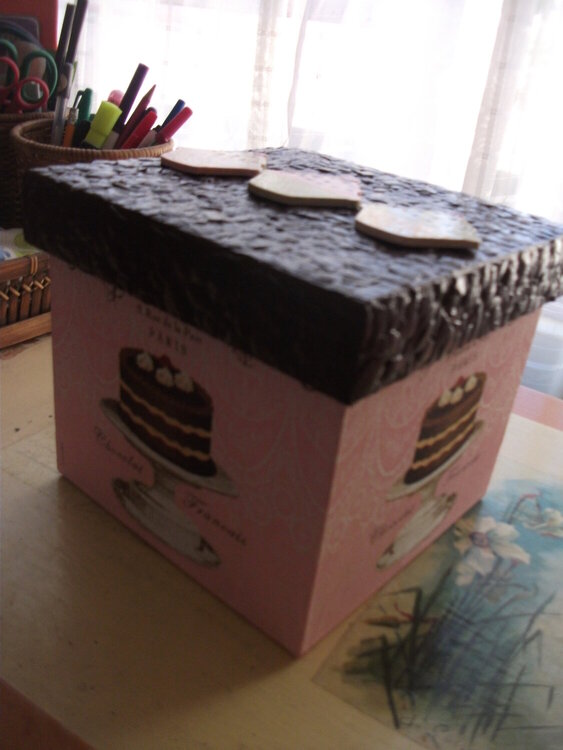 Cake&amp;cupcakes box