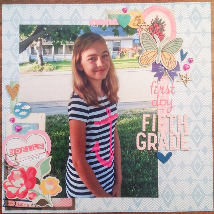 First Day Fifth Grade