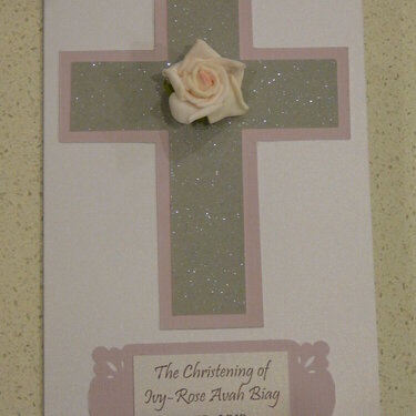 Christening Card