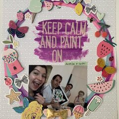keep Calm and Paint On