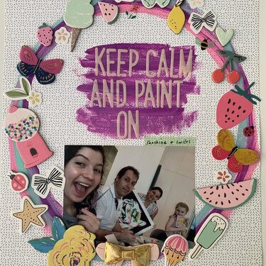keep Calm and Paint On