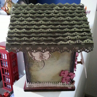 French Inspired Birdhouse - right view