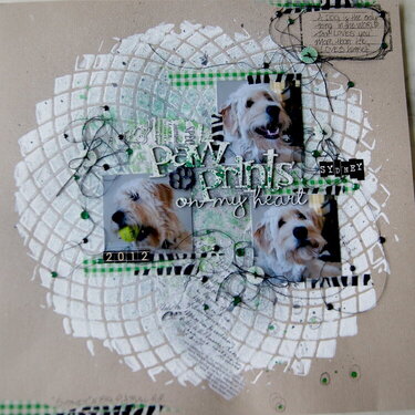 &quot;Paw Prints on my Heart&quot; for Scrap FX