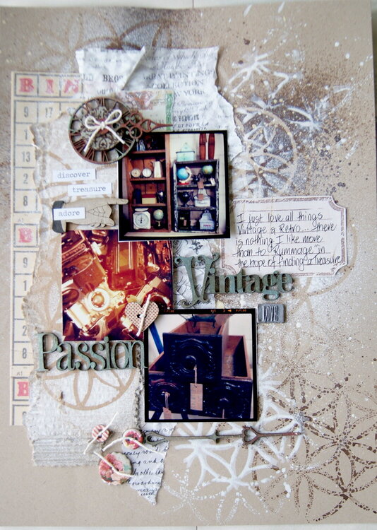 &quot;Vintage Passion&quot; For Scrap FX