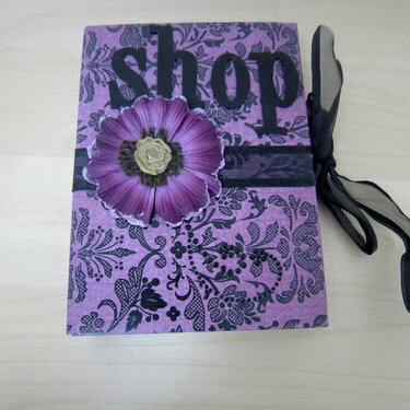 My purple Shopping Book