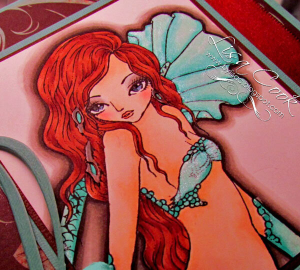 Tiffany Blue Mermaid (detail)