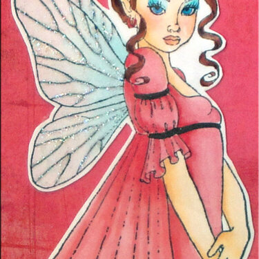 Pretty Fairy Pocket Calendar (detail)