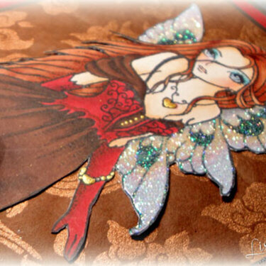 Elegant Fairy Valentine-detail