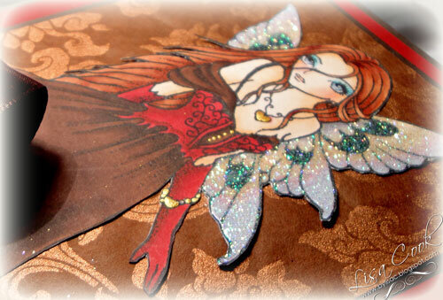 Elegant Fairy Valentine-detail