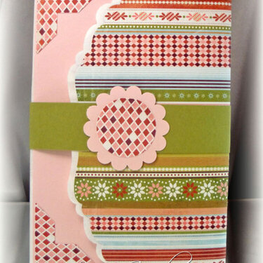 Ready, set, shop! (paper sack card/gift card holder)