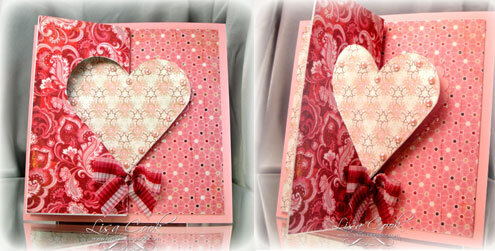 Valentine Z-fold Swing Card