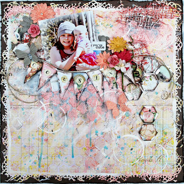 Cousins Flying Unicorn May kit of the month and the new Shimmerz TextureZ