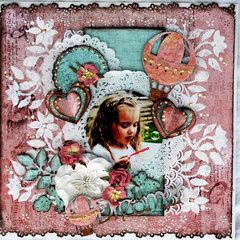 Dreamer Â� Fabscraps New Victoria Collection.