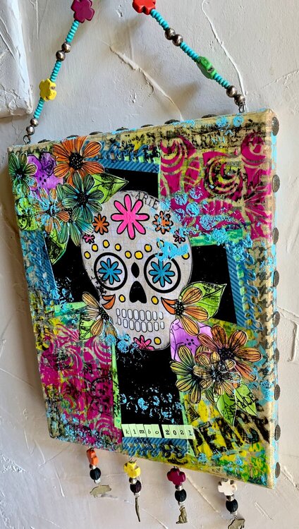 Day of the Dead canvas