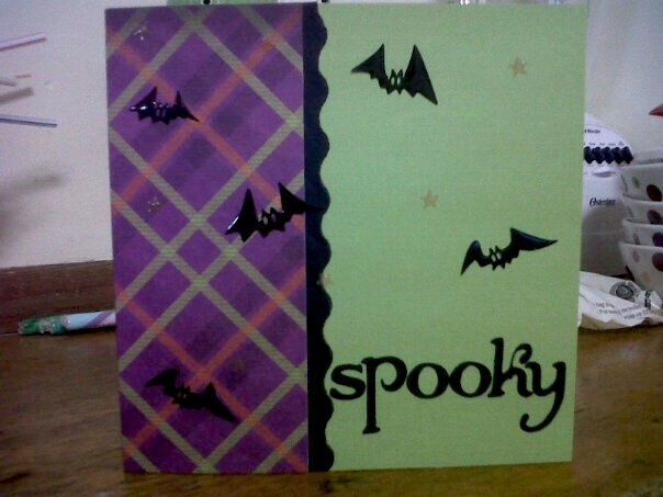 Spooky card