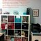 Expedit from Ikea Art Room MakeOver