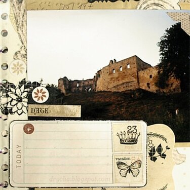 Ruins of castle *Scraps of Darkness* July Kit &quot;True Romance&quot;