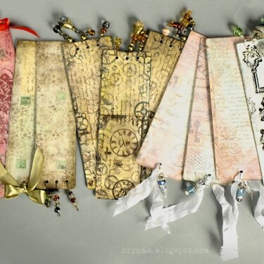 bookmarks with 3rd Eye stamps