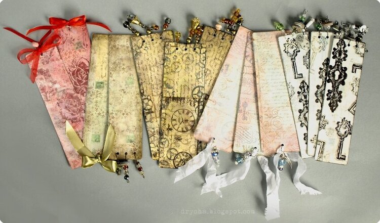 bookmarks with 3rd Eye stamps